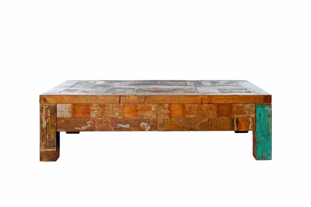 Reclaimed Coffee Table with Drawers