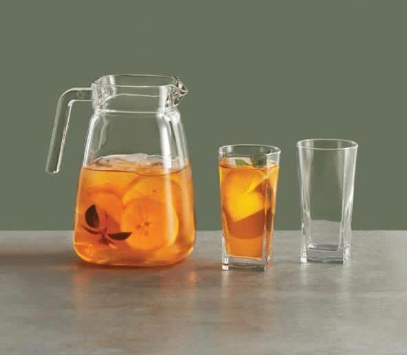 Glass Juice Set