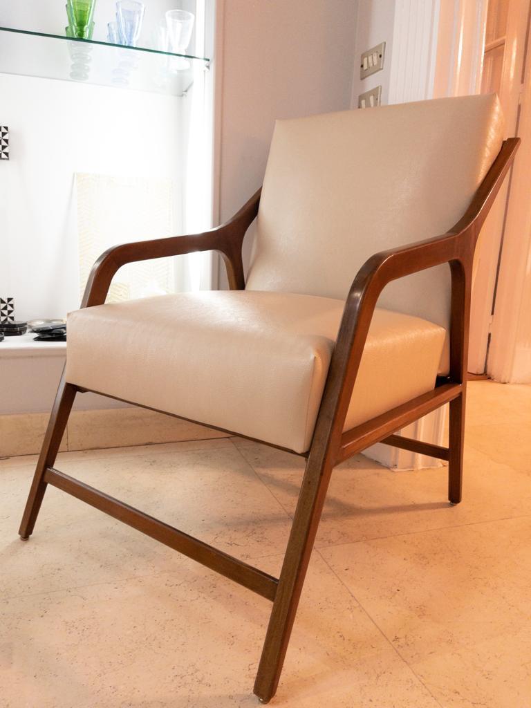 Lounge Armchair Leather