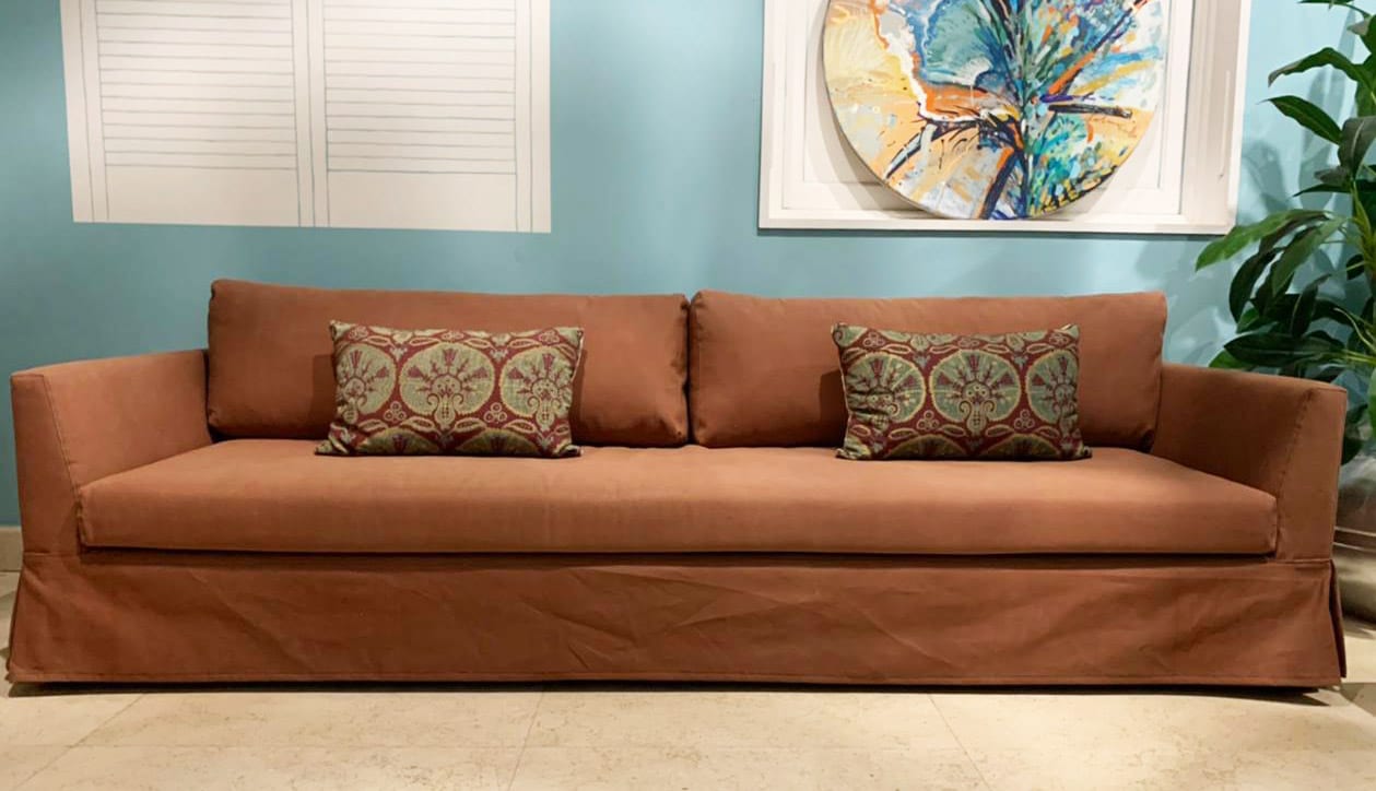 Exchange Sofa – Linen Slipcover